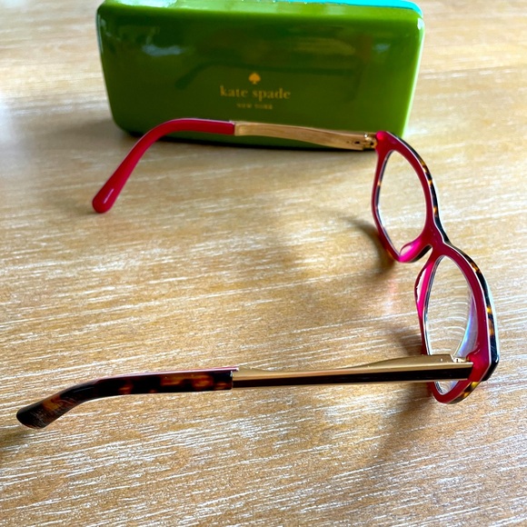 Kate Spade Angelisa Eye Glasses, Tortoise & Pink, S0X 135 - Picture 6 of 11